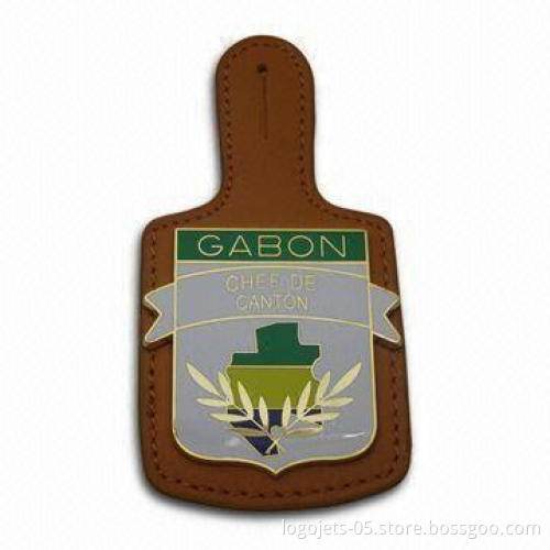 PU Leather Key Fob, Available in Various Shapes